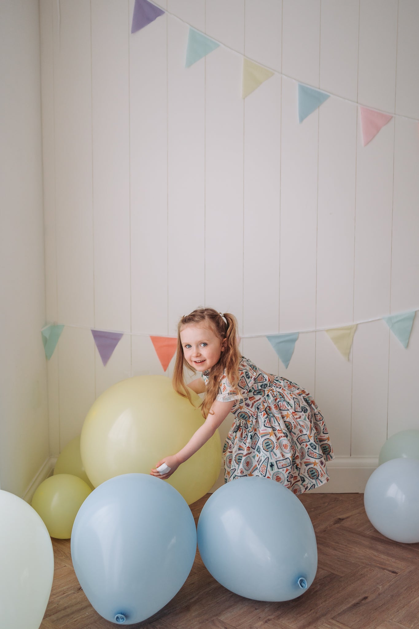 Cotton Sun Dress with twist back detail - Birthday