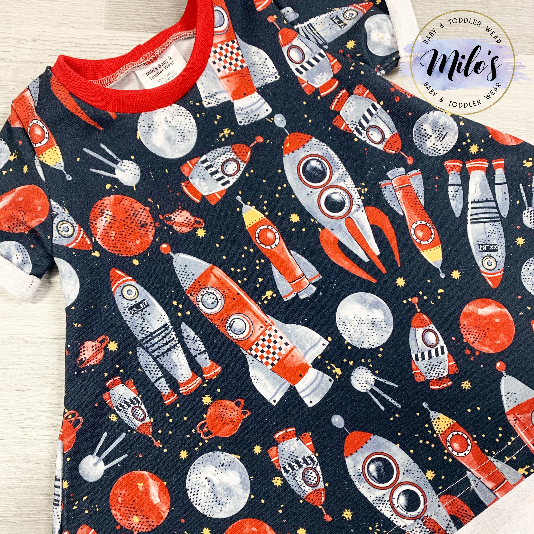 Space Rocket T Shirt Dress