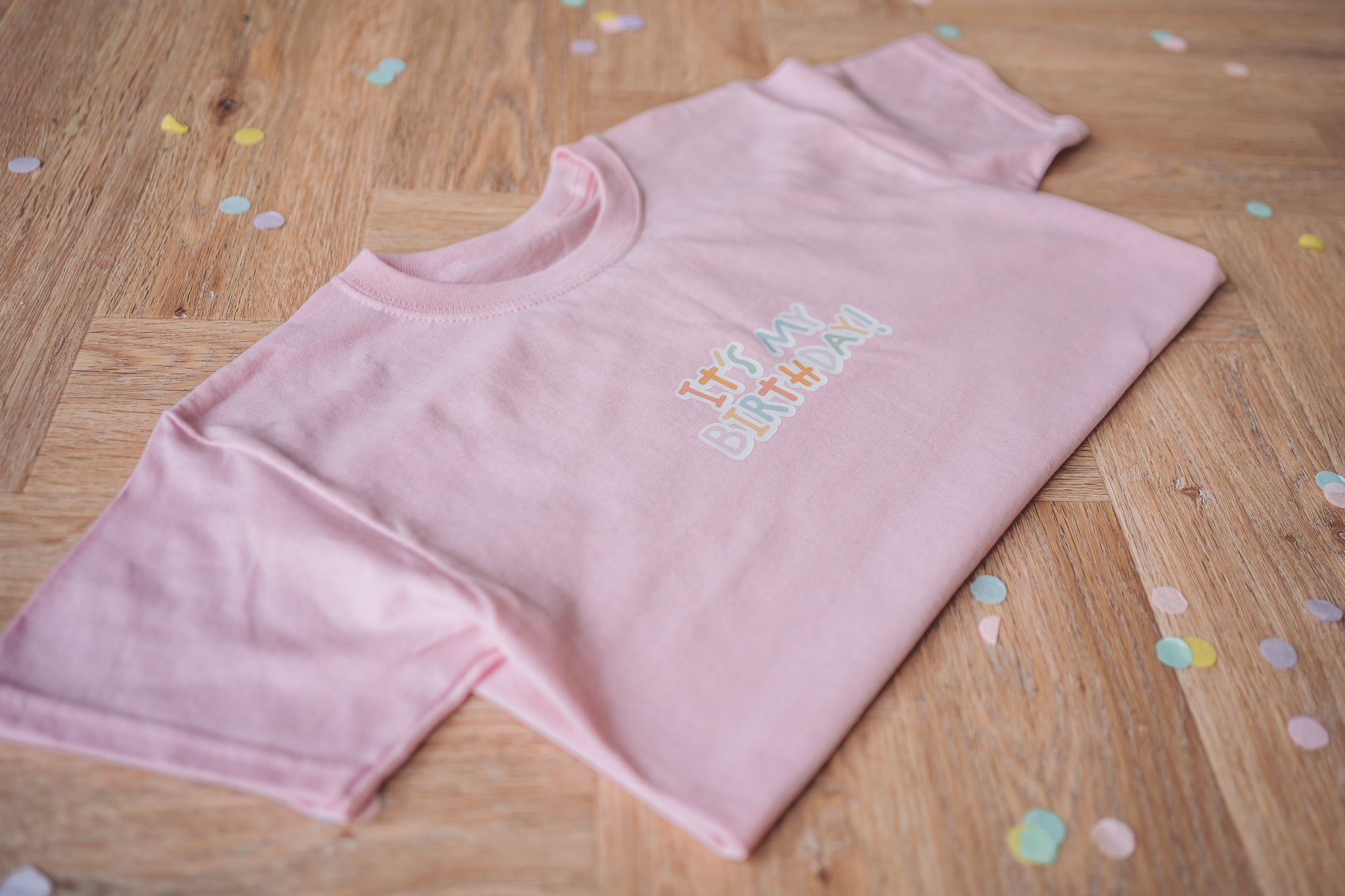 'It's My Birthday' Pink Birthday Tee - 5/6 Years