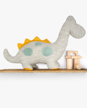 Organic Large Grey Diplodocus Dinosaur Soft Toy