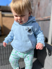 Blue Croc Leggings