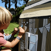 Play Den & Periscope - Children's Colour-in Playhouse